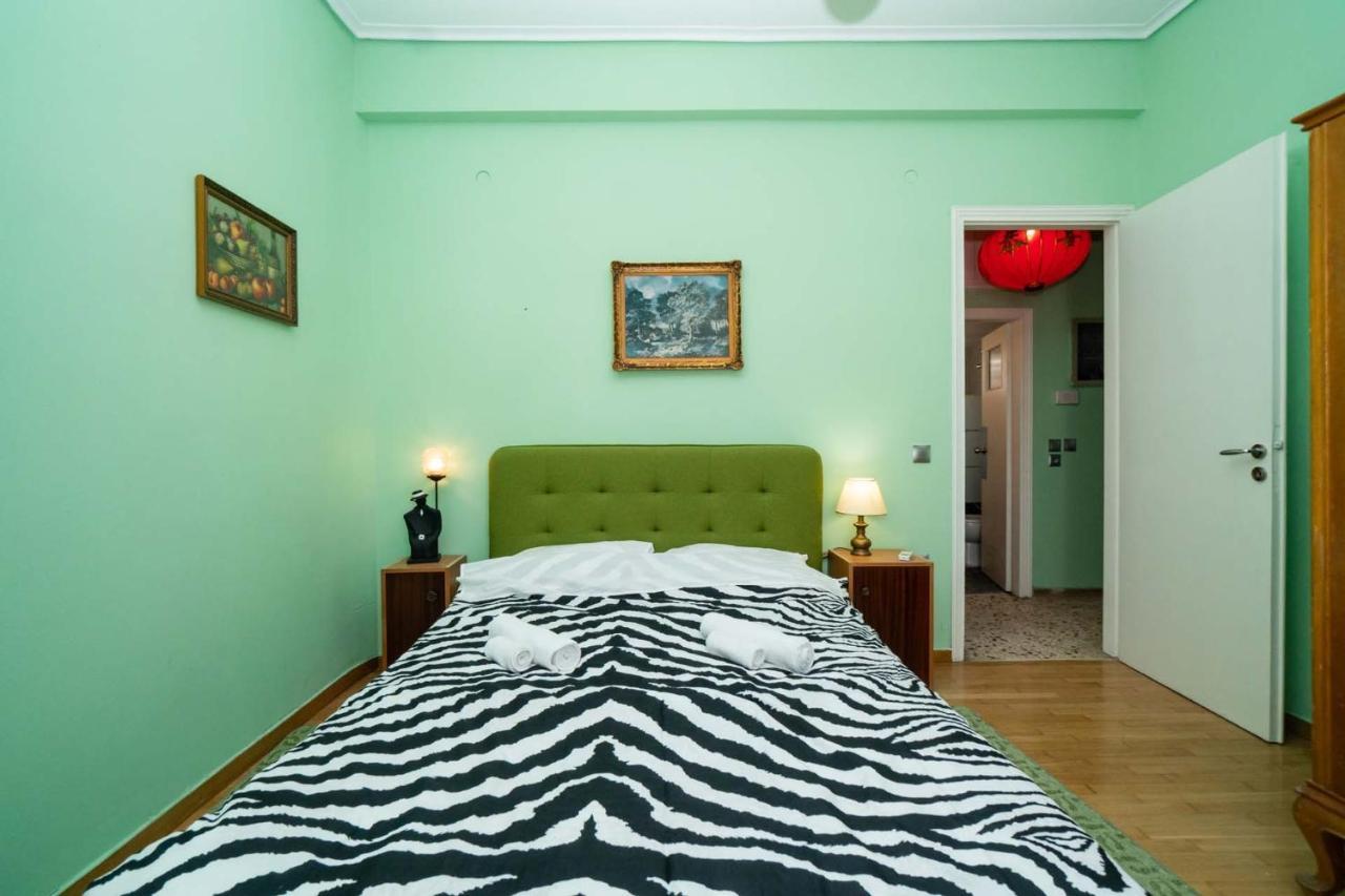 Acropolis View Vintage Style Apartment In Koukaki Афины Экстерьер фото